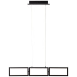 Brilliant Ranut LED Pendelleuchte, 3-flammig 34W Warmweiß Schwarz Memory Funktion G99495/06