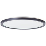 Brilliant Brennan LED Deckenaufbau-Paneel 30cm 17,5W Neutralweiß IP44 Schwarz Weiß Memory Funktion G99653/26