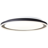 Brilliant Pederson LED Deckenleuchte 55cm 60W Schwarz Nachtlicht, Timer G99754/06