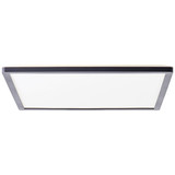 Brilliant Milton LED Deckenaufbau-Paneel 42x42cm 24W Neutralweiß Schwarz Weiß G99877A76