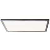 Brilliant Sorell LED Deckenaufbau-Paneel 42x42cm 24W Schwarz Weiß Memory Funktion, Nachtlicht, Timer G99881A76