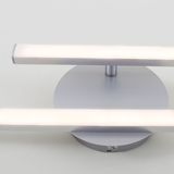 Briloner Go LED Deckenleuchte 2-fach 14W Alu Warmweiss