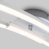 Briloner Go LED Deckenleuchte 3-fach 18W Alu Warmweiss