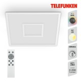 Telefunken CENTERBACK LED Panel RGB Centerlight dimmbar 36W Weiß steuerbare Lichtfarbe