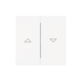 Busch-Jaeger Wippe mit Aufdruck Symbol Pfeile 2-fach, für Jalousie, zweiteilige 2CKA001751A3394 1785 JA-44M