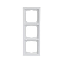 Busch-Jaeger Abdeckrahmen 3-fach Rahmen mit Beschriftungsfeld future linear 2CKA001754A4366 1723-184 NSK