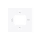 Busch-Jaeger Zentralscheibe für Raumtemperaturregler mit Symbolik Busch-art linear 2CKA006155A0122 6109/03-44G