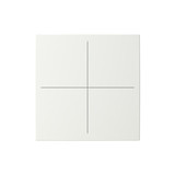 Busch-Jaeger Abdeckung, 4fach für Keypad Busch-balance SI 2CKA006199A0166 LFW/A.4.55.11-914