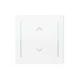 Busch-Jaeger Abdeckung als Wippe 1-fach mit Symbol Auf/Ab studioweiß Busch-art linear 2CKA006199A0380 LFAW/A.1.70.11-44G