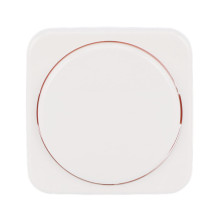 Busch-Jaeger Zentralscheibe mit Drehknopf Bef.-Mutter und Glimmlampe Reflex SI/SI Linear 2CKA006599A0237 2115-214