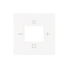 Busch-Jaeger Zentralscheibe mit Aufdruck Busch-Radio studioweiß matt - Busch-art linear 2CKA008200A0286 8252-44M-101