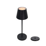 CMD LED Akku-Tischleuchte 2W steuerbare Lichtfarbe IP44 Schwarz CMD-9078