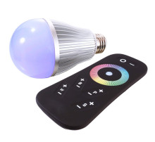 Deko-Light Leuchtmittel, LED E27 RF RGBW mit Fernbedienung, RGB + Warmweiß, E27 180136