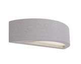 Deko-Light Wandaufbauleuchte Sarin, E14, max. 25W, Beton, grau 341178
