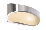 Deko-Light Wandaufbauleuchte Acamar, Warmweiß, silber 341195