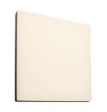 Deko-Light Deckenaufbauleuchte Mensae eckig, Warmweiß, dunkelgrau, IP54 348071