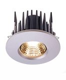 Deko-Light Deckeneinbauleuchte COB 68 IP65, Signalweiß, Warmweiß, 45°, 17-18V DC, 350mA, IP65 565108