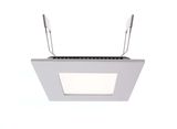 Deko-Light Deckeneinbauleuchte LED Panel Square 8, Perlhellgrau RAL 9022, Neutralweiß, 110°, 18-19V DC, 350mA 565155