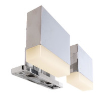 Deko-Light Möbelaufbauleuchte Ayleen II, Warmweiß, Alu, Silber, Chrom 687087
