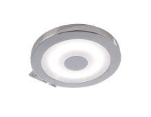 Deko-Light Möbelaufbauleuchte Spiegel Rund, Neutralweiß, 12V DC, Alu, Silber, Chrom, IP44 687130