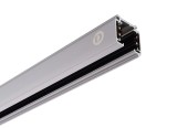 Deko-Light Schienensystem 3-Phasen 230V, D Line Aufbaustromschiene 1m grau 710001