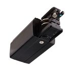 Deko-Light Schienensystem 3-Phasen 230V, D Line elektrischer Einspeiser links schwarz 710011