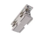 Deko-Light Schienensystem 3-Phasen 230V, D Line elektrischer Verbinder grau 710016