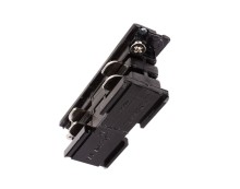 Deko-Light Schienensystem 3-Phasen 230V, D Line elektrischer Verbinder schwarz 710017