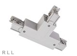 Deko-Light Schienensystem 3-Phasen 230V, D Line T-Verbinder links-links-rechts grau 710028
