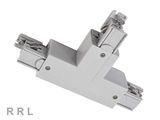 Deko-Light Schienensystem 3-Phasen 230V, D Line T-Verbinder rechts-rechts-links grau 710031