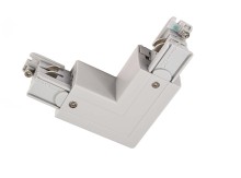 Deko-Light Schienensystem 3-Phasen 230V, D Line 90°-Verbinder links-rechts grau 710037