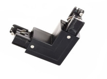 Deko-Light Schienensystem 3-Phasen 230V, D Line 90°-Verbinder links-rechts schwarz 710038