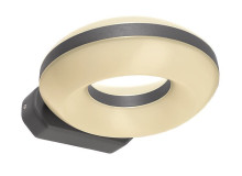 Deko-Light Wandaufbauleuchte Muscae, Warmweiß, Dunkelgrau, IP54 731081