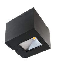 Deko-Light Wandaufbauleuchte Jabbah, Warmweiß, Dunkelgrau, IP65 731128