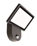 Deko-Light Wandaufbauleuchte Alkes S Motion, Warmweiß, Dunkelgrau, IP65 731139