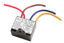 Deko-Light Überspannungsschutzfilter mit Kontrollanzeige, 230-277VAC 50/60Hz, Schwarz, 37 mm, IP67 843055