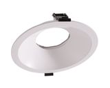 Deko-Light 170 mm Einbauring für Modular Sytem COB, Aluminium, Reinweiß, mattiert 930089
