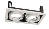 Deko-Light Kardanrahmen für Modular Sytem COB, Aluminium, Reinweiß, mattiert, 140mm 930093