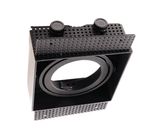 Deko-Light Kardaneinsatz ohne Rahmen für Modular Sytem COB, Aluminium, Signalschwarz, mattiert, 178mm 930095