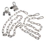 Deko-Light Abhängungsset, Edelstahl, silber,1m 930293