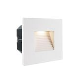 Deko-Light Abdeckung weiß eckig für Light Base II COB Outdoor, Alu, Weiß, 100mm 930416