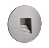 Deko-Light Abdeckung rund grau Stufe für Alwaid, Aluminium Druckguss 930498