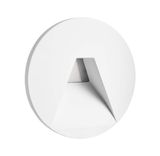 Deko-Light Abdeckung rund weiß Winkel für Alwaid, Aluminium Druckguss 930503