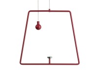 Deko-Light Pendel für Magnetleuchte Miram Rubin Rot, Rubin Rot RAL3003 930628