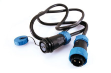 Deko-Light Weipu HQ 12/24/48V Verbindungskabel 2-polig, 3m, IP67 940050