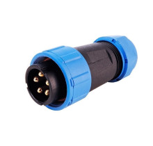 Deko-Light Weipu HQ 12/24/48V Stecker 5-polig, 65 mm, IP67 940057