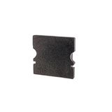 Deko-Light Endkappe P-AU-02-10 Set 2 Stk, Schwarz, 16mm 978052