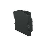 Deko-Light Endkappe F-AU-02-10 Set 2 Stk, Schwarz, 16mm 978552