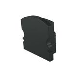 Deko-Light Endkappe F-AU-02-12 Set 2 Stk, Schwarz, 18mm 978562