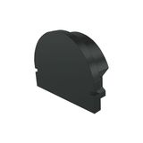 Deko-Light Endkappe R-AU-01-15 Set 2 Stk, Schwarz, 21mm 979592